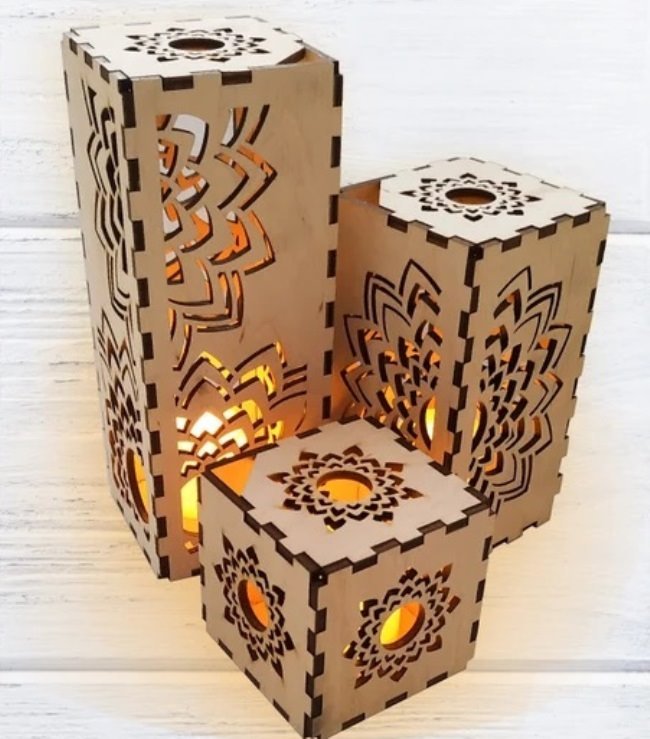 Luminaria 3 Niveis