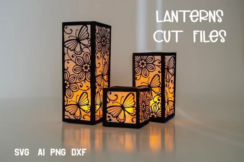 Luminaria Borboleta