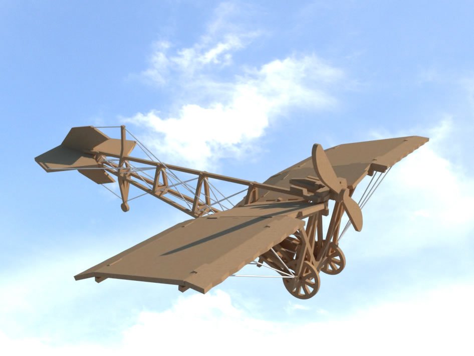 Avião Demoiselle