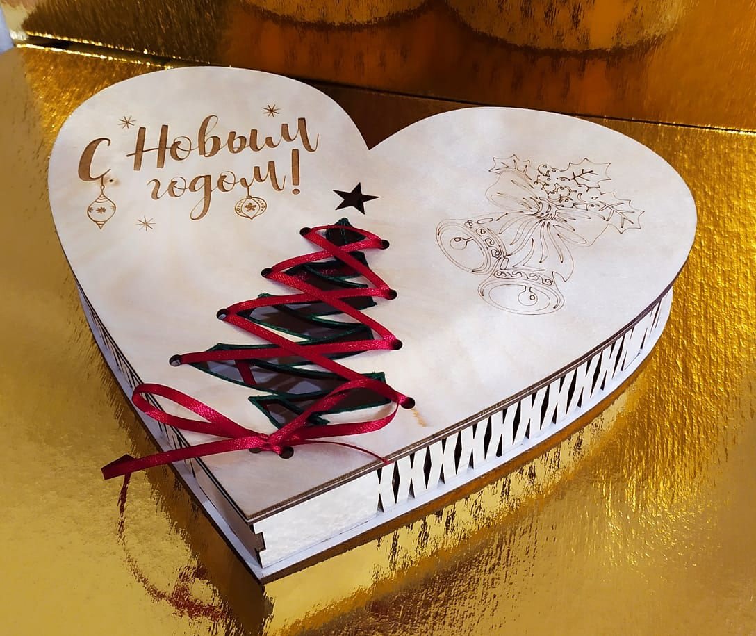 Caixa Coracao Natal