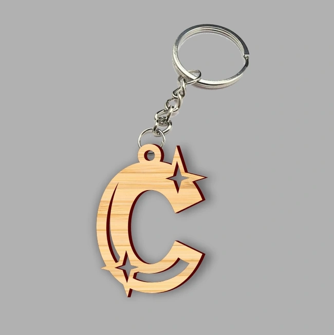 Chaveiro Letra C