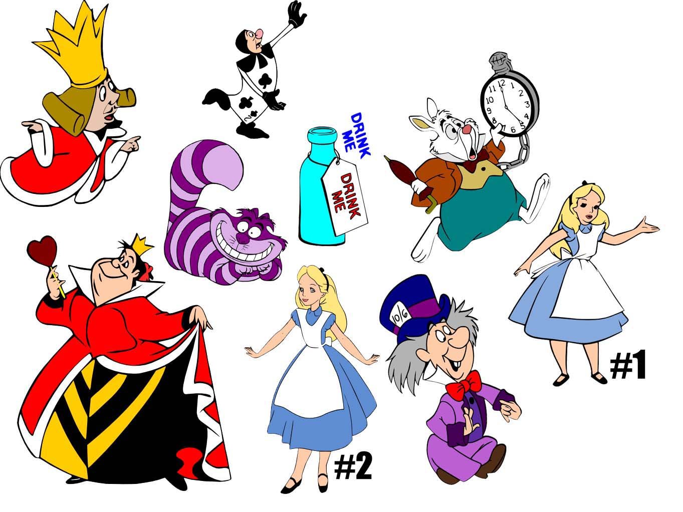 Desenho Alice  No País Das Maravilhas