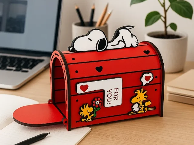 Desenho Casa Snoopy