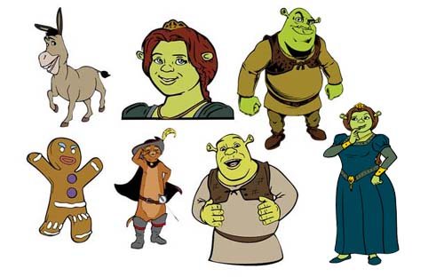  Desenho Shrek