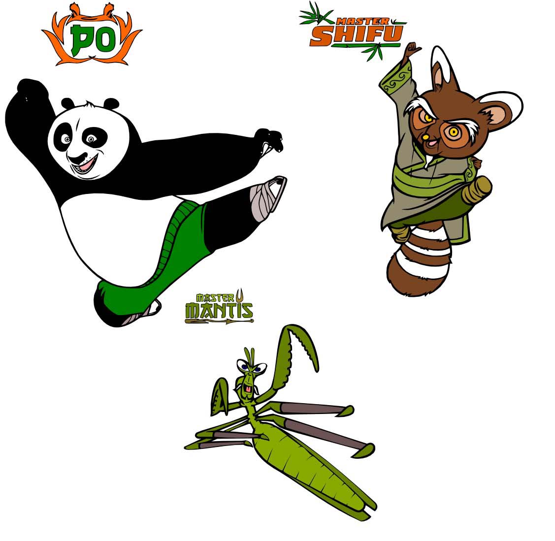 Desenho Kung Fu Panda