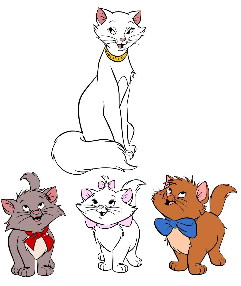 Desenho Aristogatas
