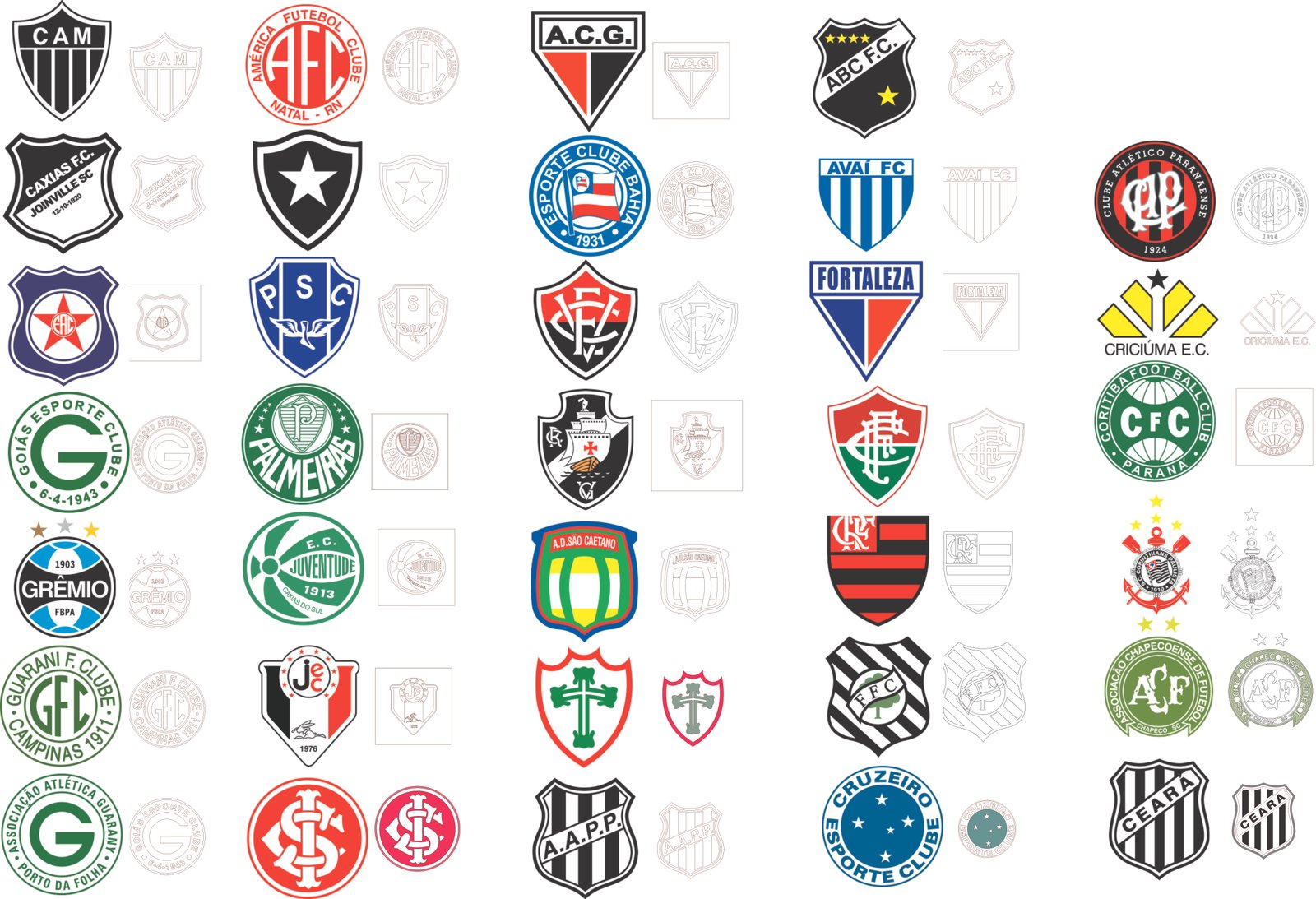 Futebol Times Brasileiros