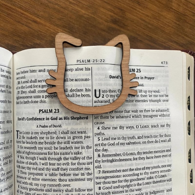 Marcador De Pagina Livro Gato 02