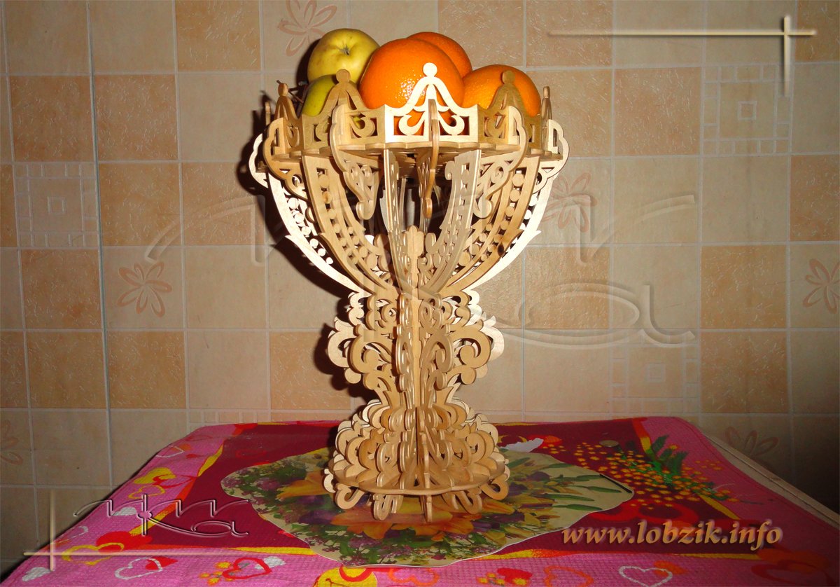 Objeto Fruteira Centro De Mesa