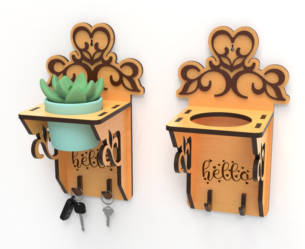 Porta Chave Plantas