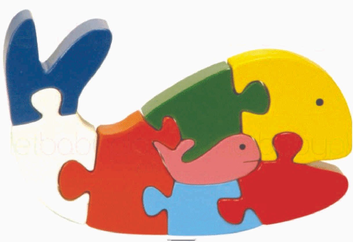 Quebra Cabeça Baleia