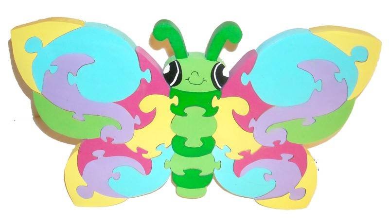Quebra Cabeça Borboleta 04