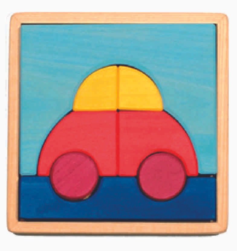 Quebra Cabeça Carrinho