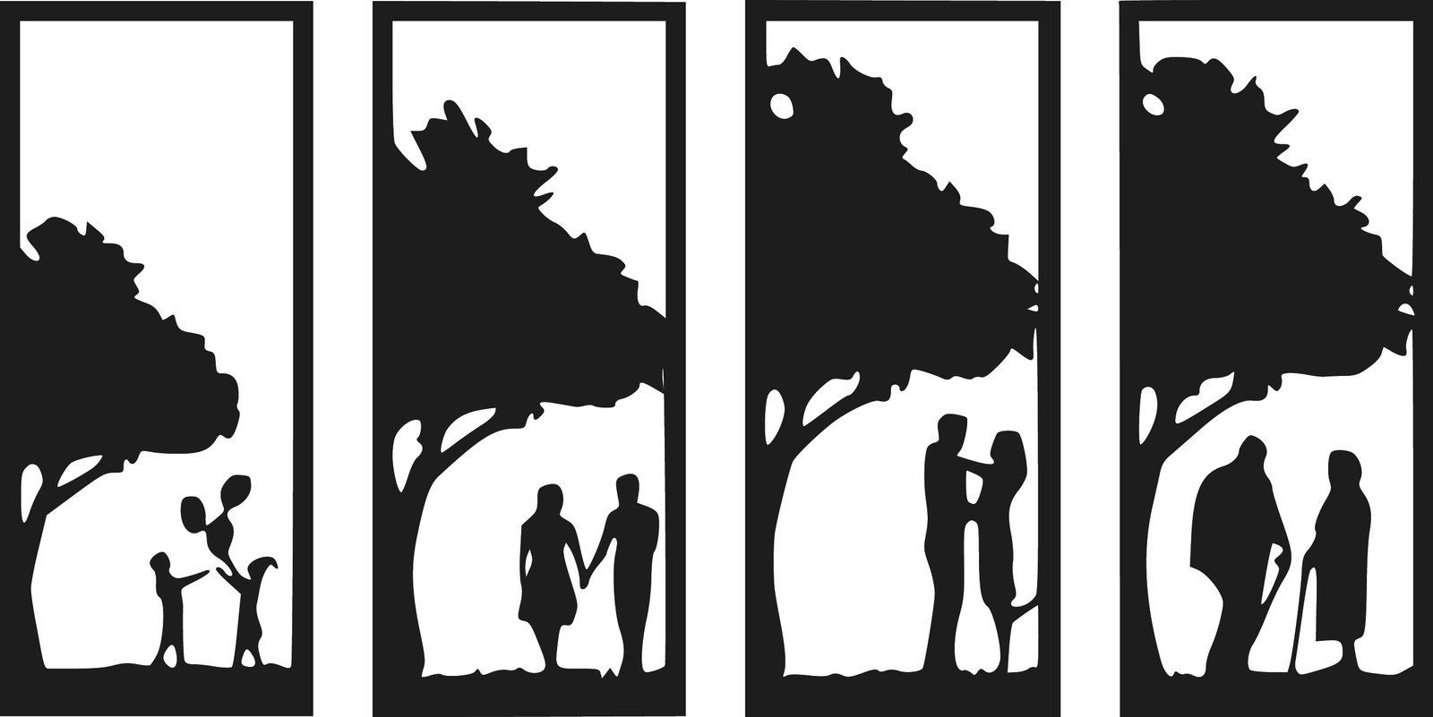 Quadro Namorados Casal