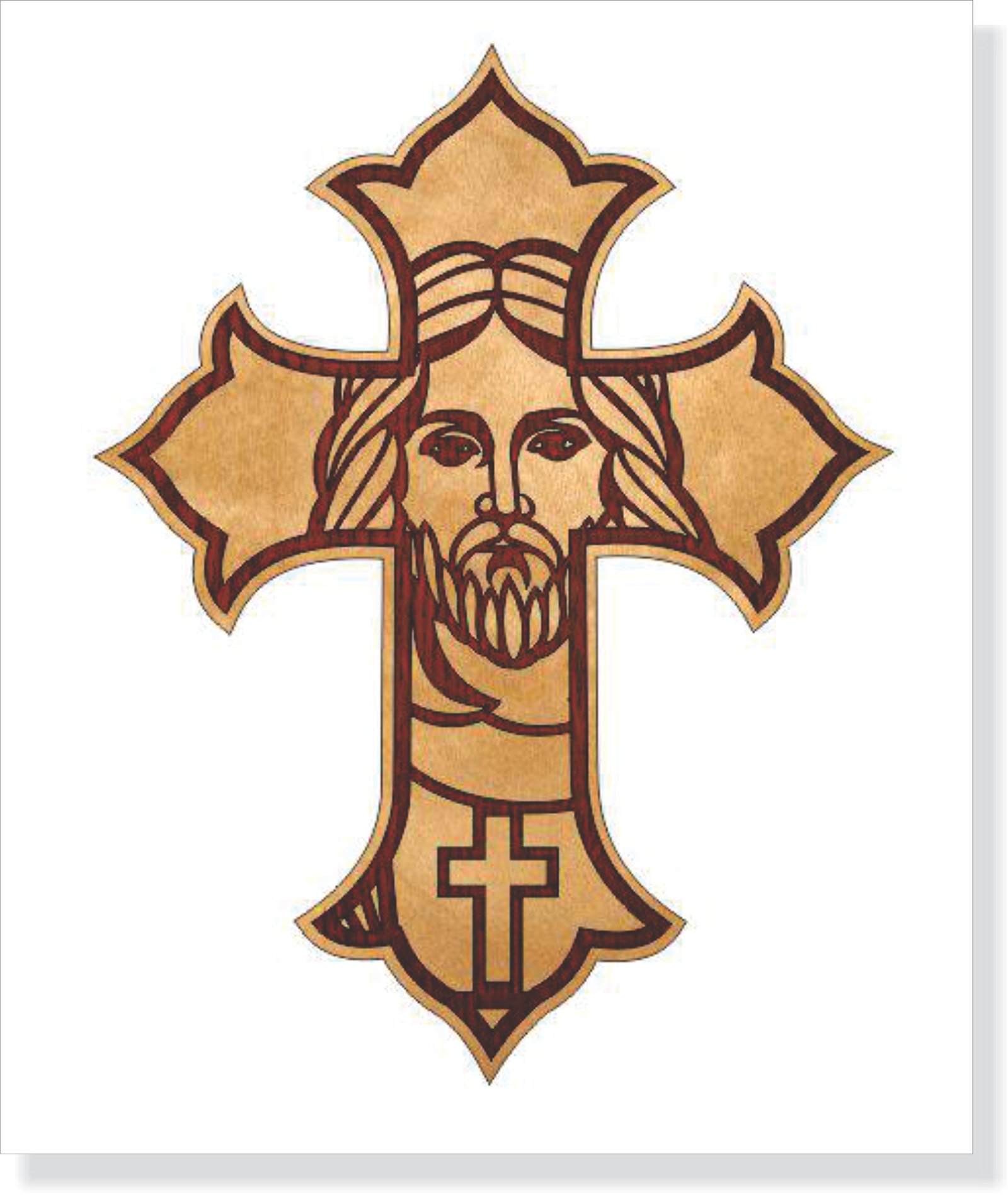 Cruz Rosto De Cristo